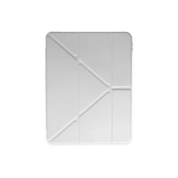 İpad Pro 11 (2024) Kılıf Kalemlikli Mars Tablet Kılıfı - Gri - Resim 3