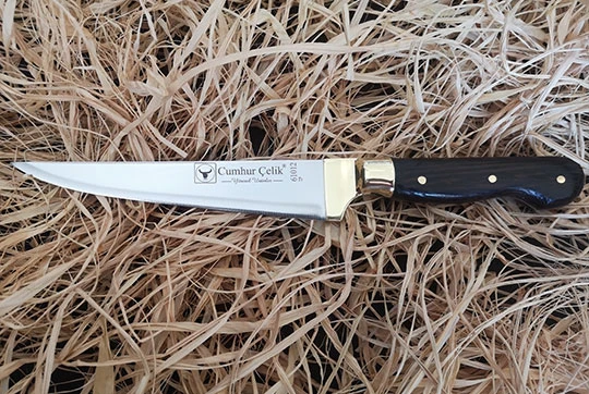 Sürmene Cumhur Çelik 61012 Sivri Kasap Kurban Bıçağı, 16 cm, Venge Sap ürün görseli 1