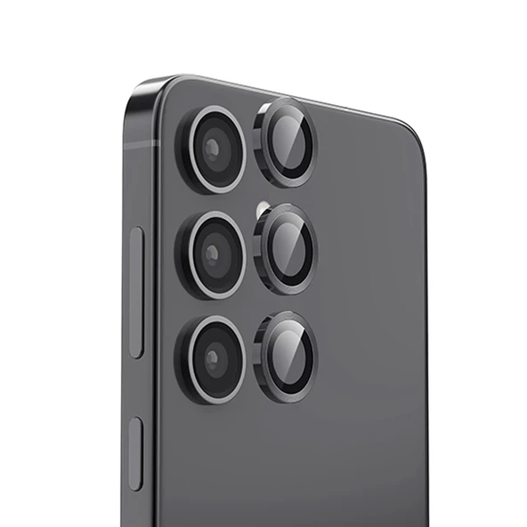 Samsung Galaxy A16 5g Raze Metal Kamera Lens - Siyah ürün görseli 1