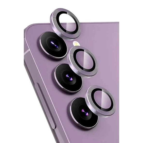 Samsung Galaxy S24 Fe Raze Metal Kamera Lens - Mor ürün görseli 1