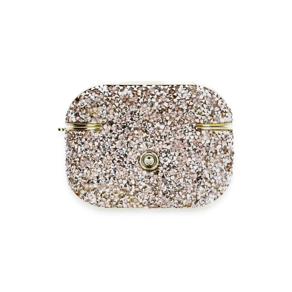 Airpods Pro 2 (2.nesil) Luz Taşlı Kılıf - Pembe - Resim 3