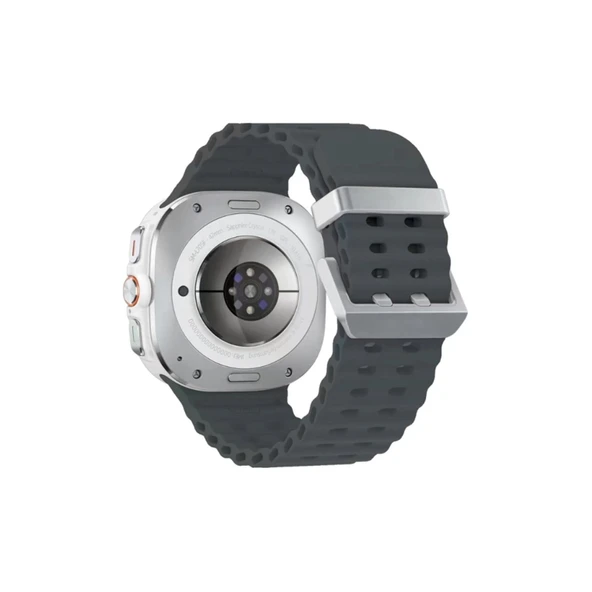 Watch 7 Ultra Kr417 Rug Silikon Kordon - Koyu Gri ürün görseli 1