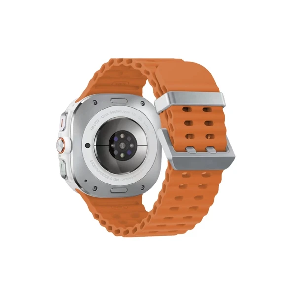 Watch 7 Ultra Kr417 Rug Silikon Kordon - Turuncu ürün görseli 1