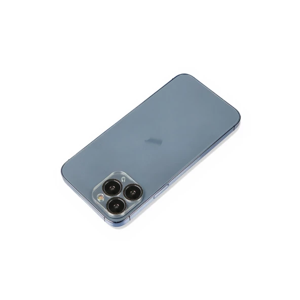 İphone 11 Pro Shine Kamera Lens Koruma Cam - Siyah ürün görseli 1