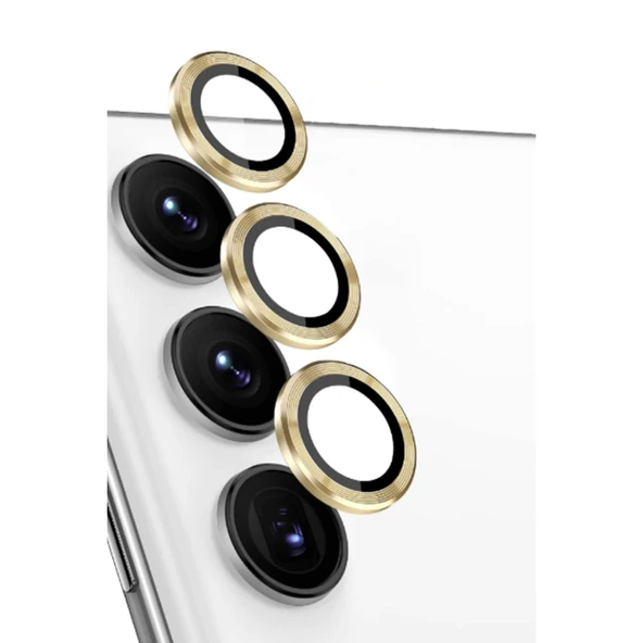 Samsung Galaxy S24 Fe Raze Metal Kamera Lens - Sarı ürün görseli 1