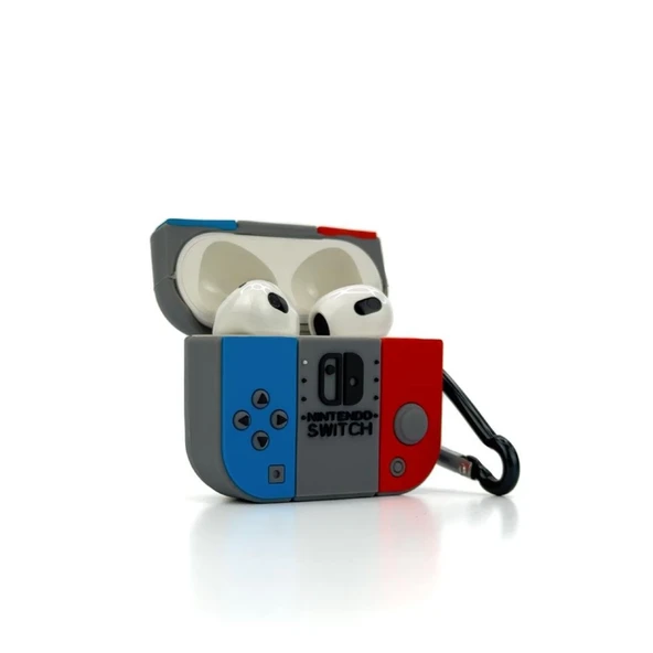 Airpods 3 (3.nesil) Karakter Silikon - Desen 3 - Resim 2