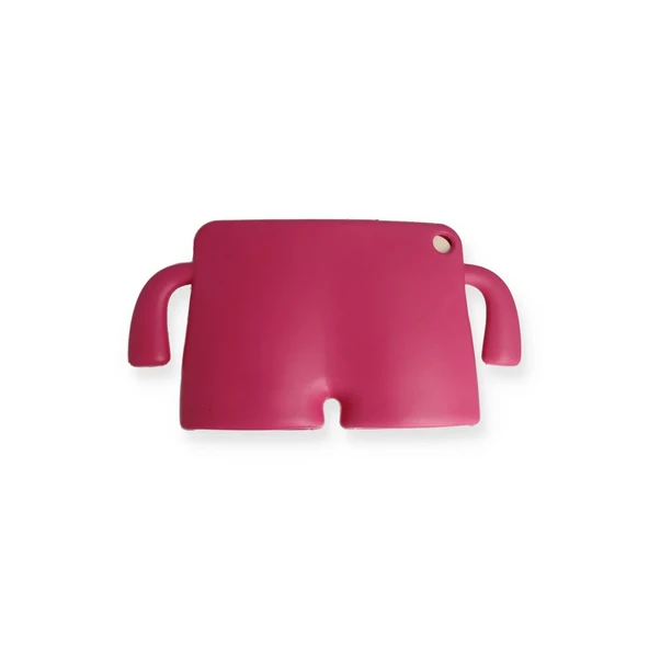 Samsung Galaxy Tab A9 Kılıf Karakter Tablet Silikon - Pembe - Resim 2