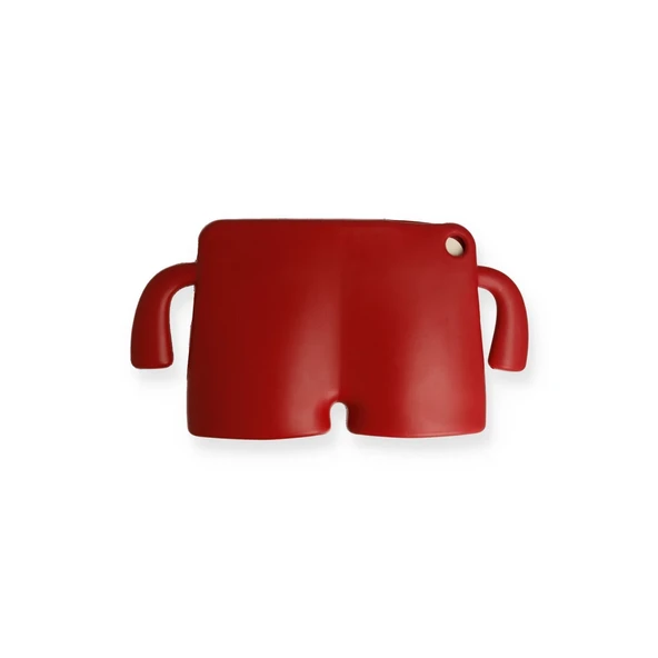 Samsung Galaxy Tab A9 Plus Kılıf Karakter Tablet Silikon - Kırmızı - Resim 2