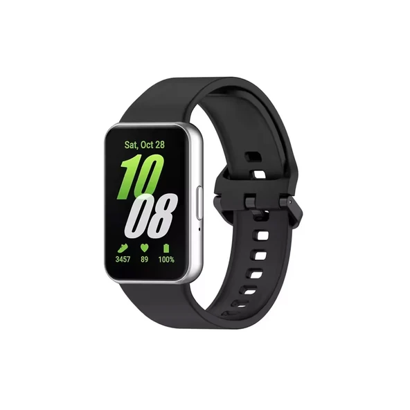 Fit 3 Kr419 Ware Silikon Kordon - Siyah ürün görseli 1