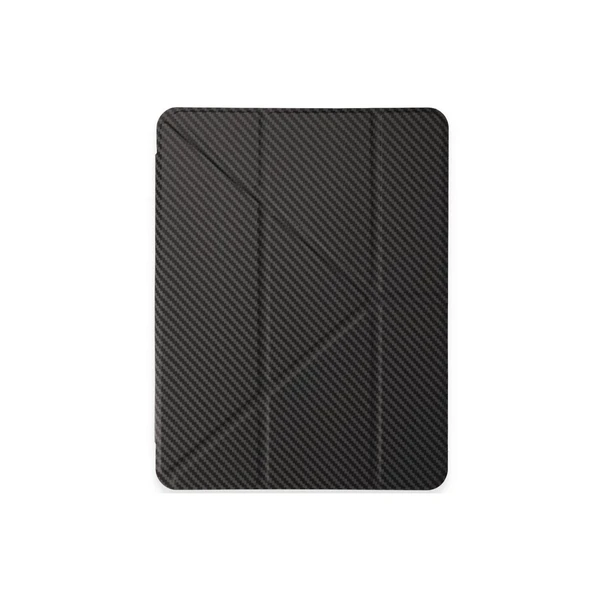 İpad Pro 11 (2024) Kılıf Color Karbon Tablet Kılıfı - Koyu Gri ürün görseli 1