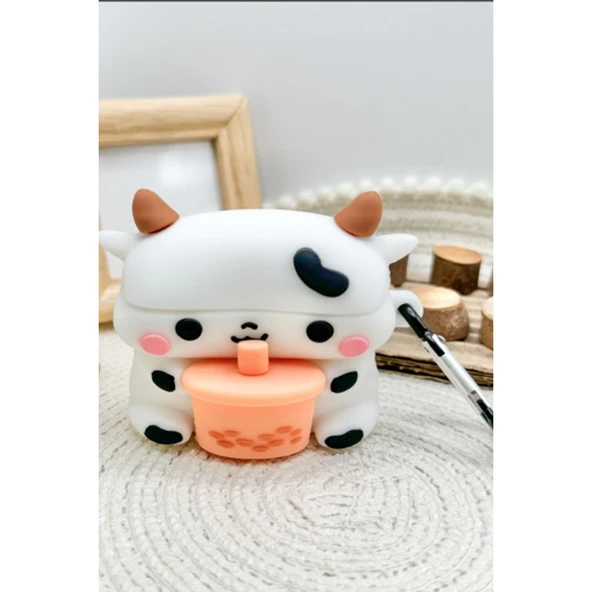 Airpods 3 (3.nesil) Karakter Silikon - Desen 11 - Resim 3