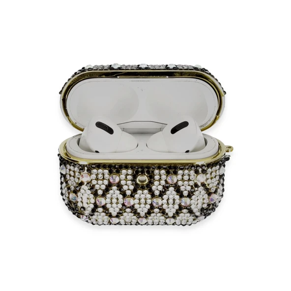 Airpods Pro 2 (2.nesil) Klor Taşlı Kılıf - Desen 2 ürün görseli 1