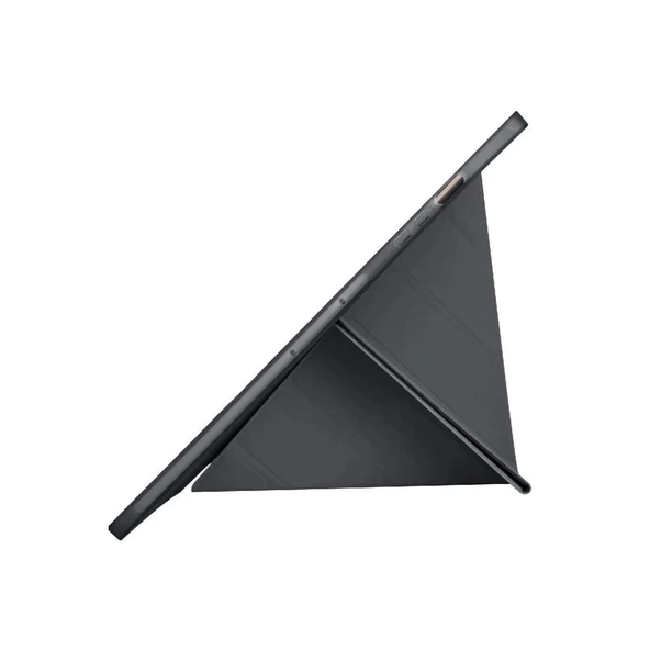 Samsung Galaxy X610 Tab S9 Fe Plus 12.4 Kılıf Kalemlikli Mars Tablet Kılıfı - Siyah - Resim 5