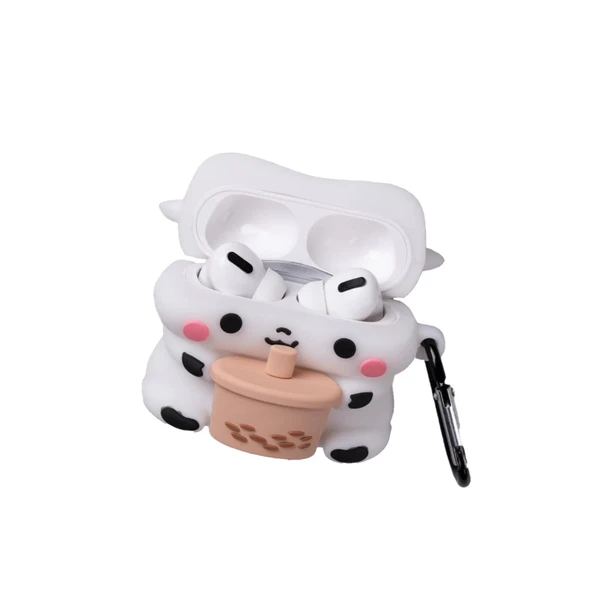 Airpods 3 (3.nesil) Karakter Silikon - Desen 11 - Resim 2