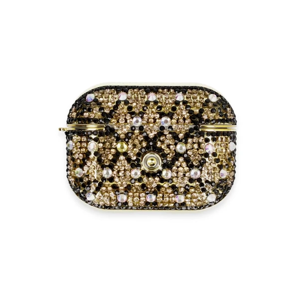 Airpods Pro 2 (2.nesil) Klor Taşlı Kılıf - Desen 4 - Resim 2