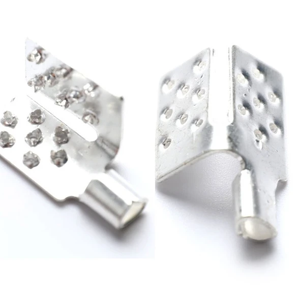 YATE10 Alüminyum-Bakır Isıtıcı Filmi Bağlantı Klipsi  50 Adet - Resim 3