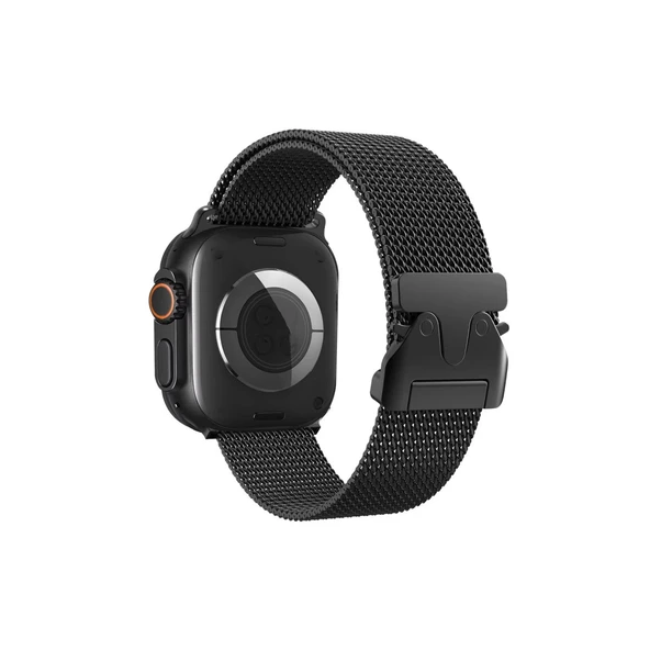 Apple Watch 42mm Milano Metal Kordon - Siyah ürün görseli 1