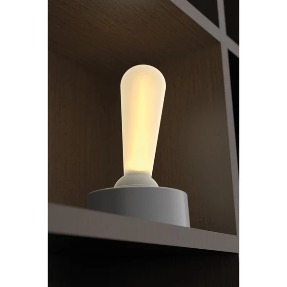 Jp-1003 Dekoratif Gece Lambası - Beyaz - Resim 5