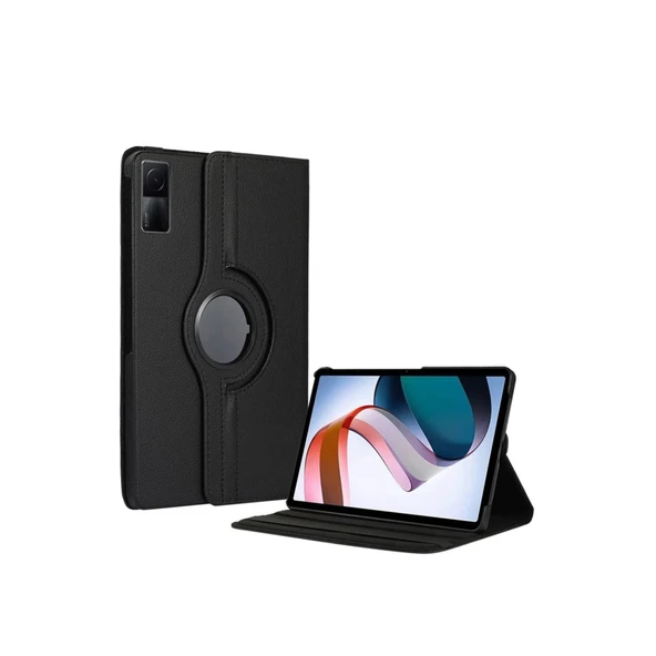 Xiaomi Redmi Pad Se 4g Kılıf 360 Tablet Deri Kılıf - Siyah ürün görseli 1