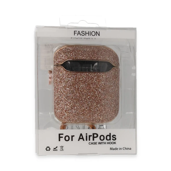 Airpods 2 (2.nesil) Spell Simli Kılıf - Rose Gold ürün görseli 1