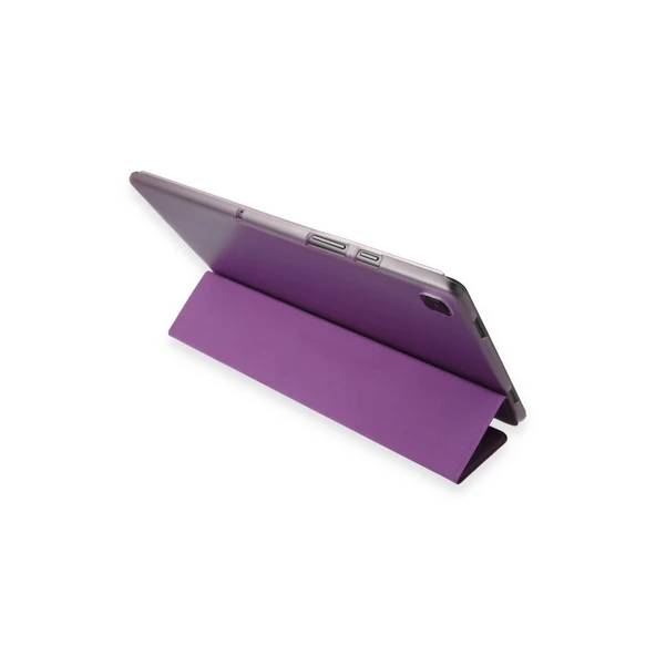 İpad Pro 13 (2024) Kılıf Tablet Smart Kılıf - Mor - Resim 2