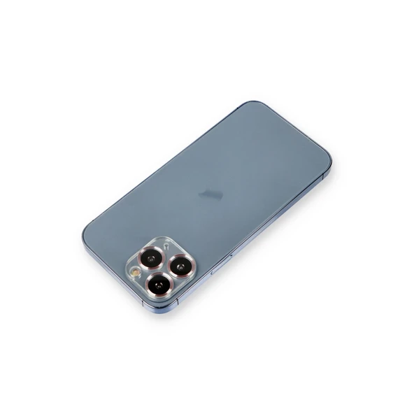 İphone 11 Pro Max Metal Kamera Lens Koruma Cam - Mor ürün görseli 1