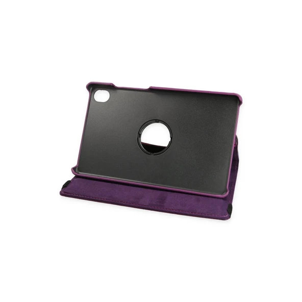 Huawei Matepad Se 11 Kılıf 360 Tablet Deri Kılıf - Mürdüm - Resim 4