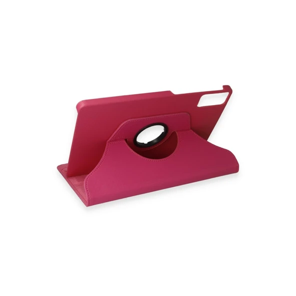 Xiaomi Redmi Pad Se 4g Kılıf 360 Tablet Deri Kılıf - Pembe - Resim 2