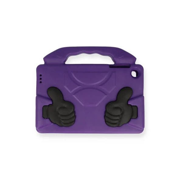 Samsung Galaxy Tab A9 Kılıf Like Stantlı Tablet Silikon - Mor ürün görseli 1