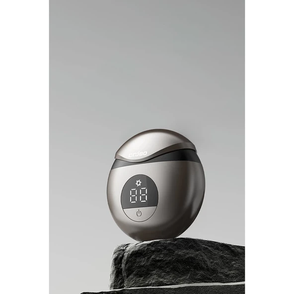 Cb-s1 Dijital Şarj Göstergeli Tıraş Makinesi - Gri - Resim 2