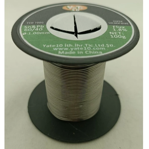 Yate10 100g 60/40 1mm Lehim Teli - Resim 3