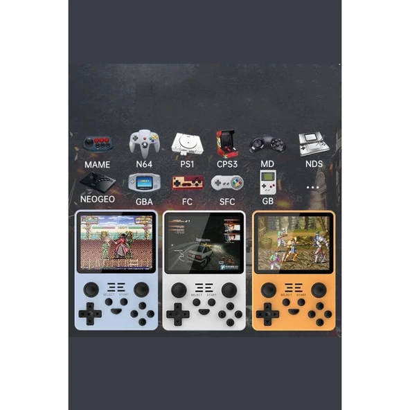Powkıddy Rgb20s 64gb Retro Gamepad - Beyaz - Resim 3