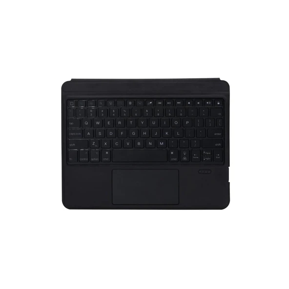 T5207d İpad Pro 11 (2022) Kılıf İnter Ledli Klavyeli Tablet Kılıfı - Siyah - Resim 5
