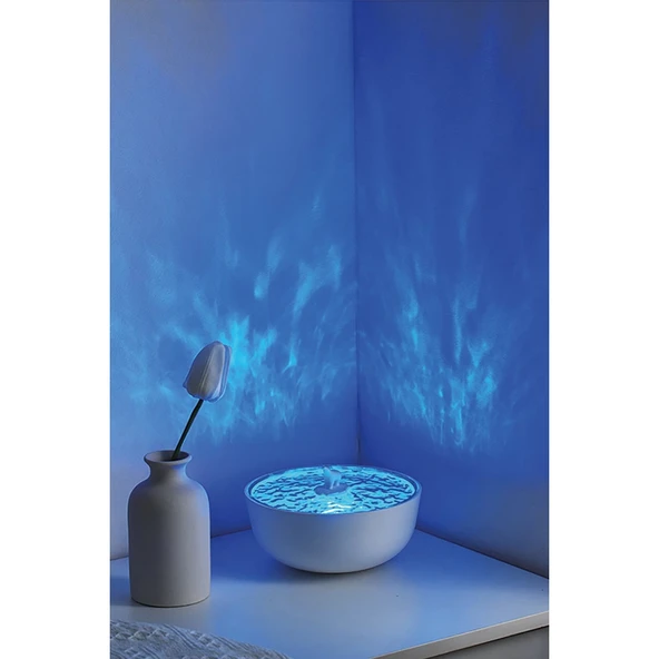 Z5 Arktik Okyanus Temalı Bt Kablosuz Hoparlör - Mavi - Resim 5