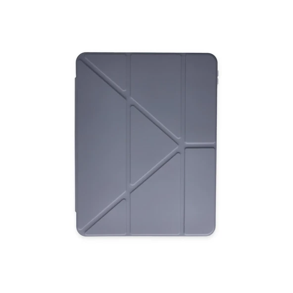 İpad Pro 11 (2024) Kılıf Kalemlikli Mars Tablet Kılıfı - Lavender - Resim 3