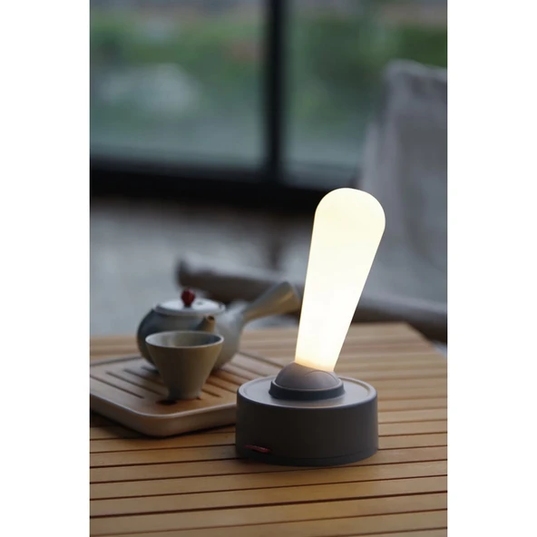 Jp-1003 Dekoratif Gece Lambası - Beyaz - Resim 4