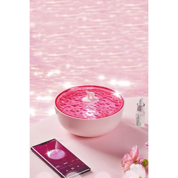 Z5 Arktik Okyanus Temalı Bt Kablosuz Hoparlör - Pembe - Resim 3