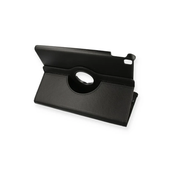 İpad Pro 13 (2024) Kılıf 360 Tablet Deri Kılıf - Siyah - Resim 2