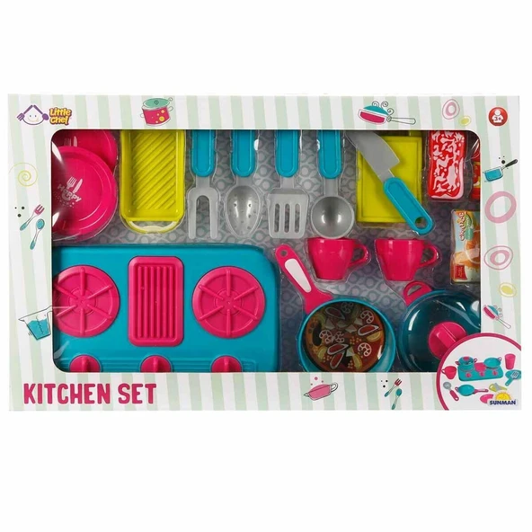 S00004253 -SUN-RST-LCH-MUTFAK SET OCAK/TENCERE/TAVA AKS.BYK.KUTU 2A - Resim 5