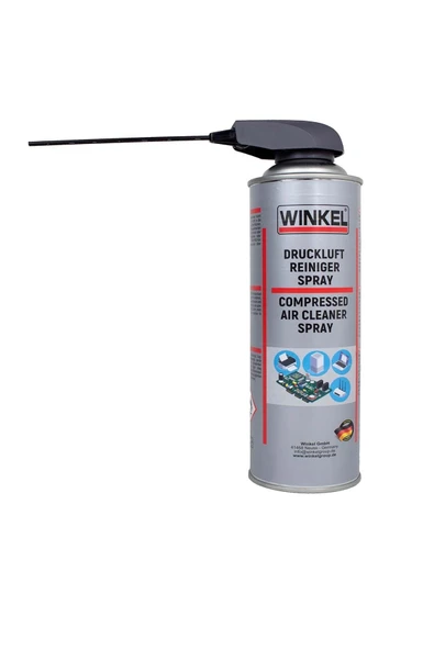 Winkel Tetikli Çubuklu Kapak Basınçlı Hava Spreyi Bilgisayar Laptop Elektronik Toz Alıcı Spray 500 Ml. ürün görseli 1