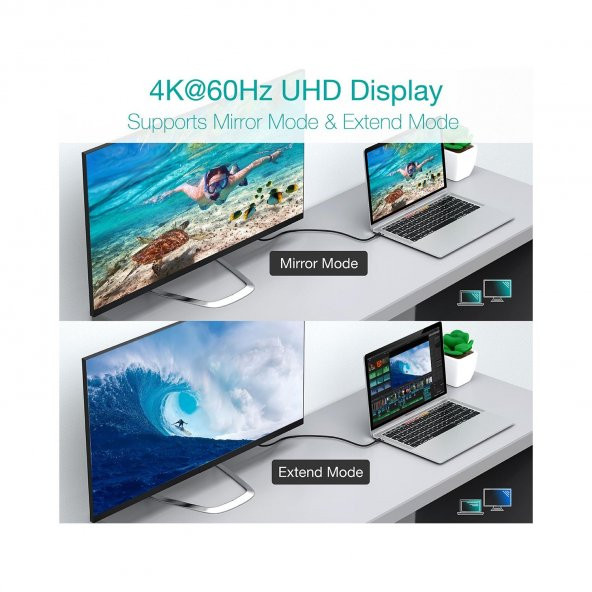 Choetech 100W USB-C to USB-C 3.1 Gen2 Hızlı Şarj Destekli Data Kablosu - 2 Metre - XCC-1007 - Siyah - Resim 4