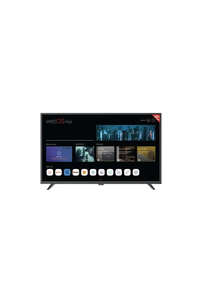 Hi-Level Hl43dmn540 Full Hd 43" 109 Ekran Uydu Alıcılı Webos Smart Led Tv ürün görseli 1