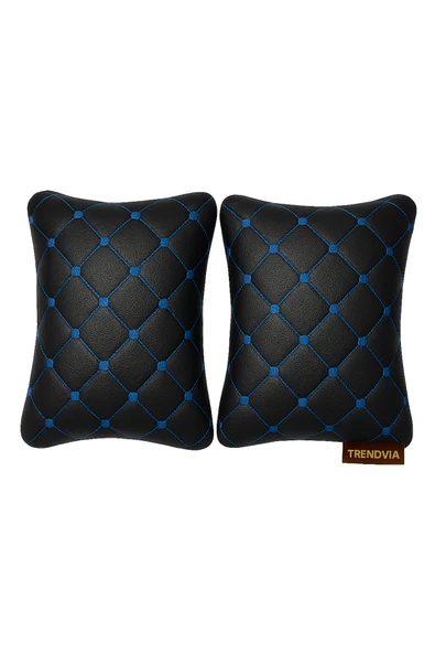 Tofaş Şahin Doğan Kartal Yüksek Ön Göğüs Siyah Bej Torpido Kılıfı  Siyah Mavi Boyun Yastığı - Resim 3