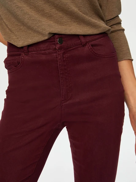 Faik Sönmez Kadın Straıght Fıt Parça Boya Pantolon UW26PNT015 - Resim 6