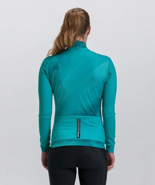 Santini Pure Dye Kadın Termal Bisiklet Forması 4W216175PUREDYE - Resim 8