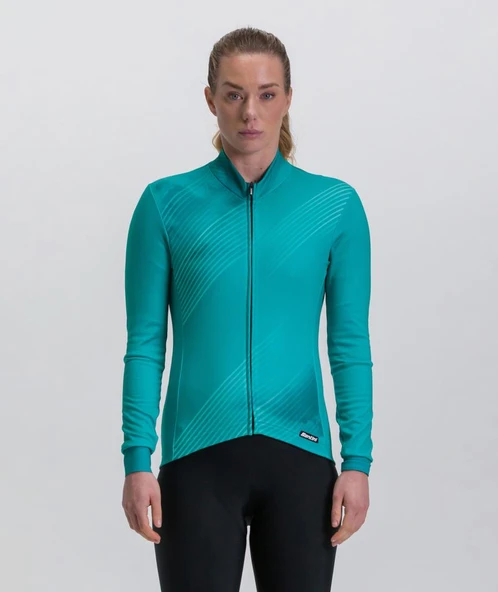 Santini Pure Dye Kadın Termal Bisiklet Forması 4W216175PUREDYE - Resim 6