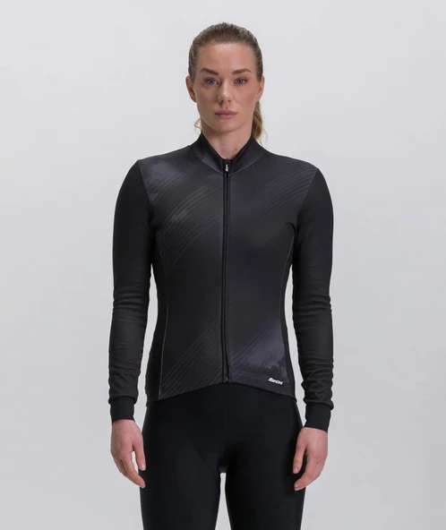 Santini Pure Dye Kadın Termal Bisiklet Forması 4W216175PUREDYE - Resim 12