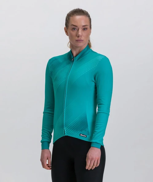 Santini Pure Dye Kadın Termal Bisiklet Forması 4W216175PUREDYE - Resim 7