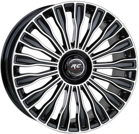 RC-336 7.5X17 5X112 ET35 66.6 Black Diamond Mercedes Uyumlu Jant ürün görseli 1