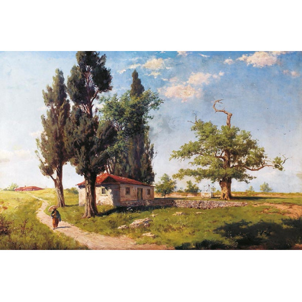 Gold Puzzle Landscape-1000 Parça - 1